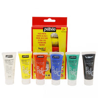 Бои за пръсти Pebeo Tactilcolor 6 x 20 ml — изображение 2