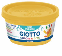 Бои за рисуване с пръсти GIOTTO Be-Be 6 x 100 ml