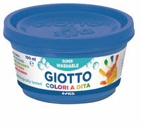 Бои за рисуване с пръсти GIOTTO Be-Be 6 x 100 ml