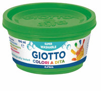 Бои за рисуване с пръсти GIOTTO Be-Be 6 x 100 ml