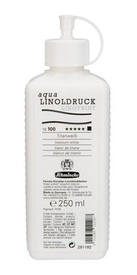 Боя за линогравюра Schmincke aqua-LINOPRINT 250 ml – 100 Титаниево бяло