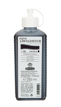Боя за линогравюра Schmincke aqua-LINOPRINT 250 ml – 735 Черна слонова кост