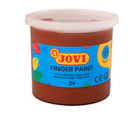 Боя за рисуване с пръсти JOVI 125 ml | различни нюанси – кафява