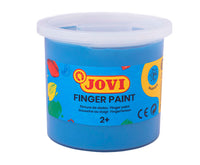 Боя за рисуване с пръсти JOVI 125 ml | различни нюанси – синя