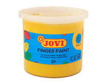 Боя за рисуване с пръсти JOVI 125 ml | различни нюанси – жълта