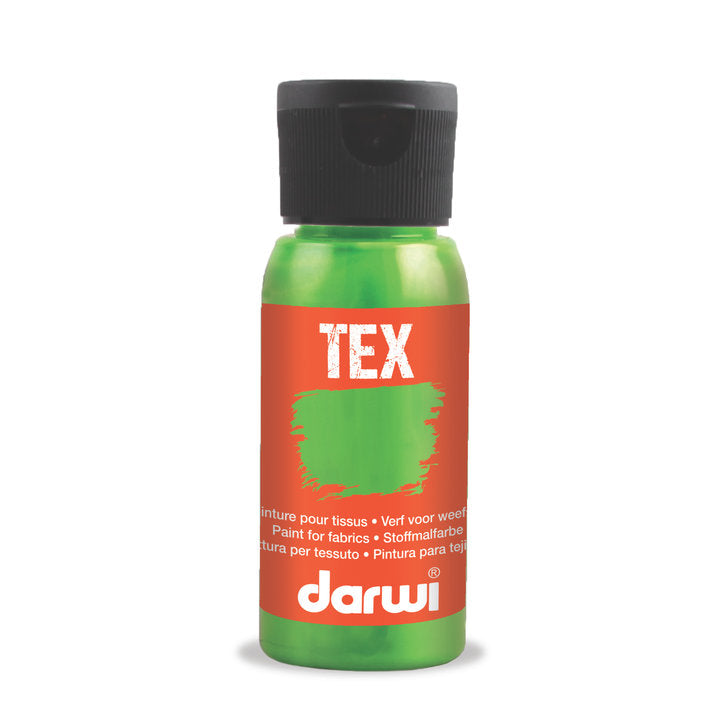 DARWI TEX Боя за тъкани 50 ml – 627 неоново зелено