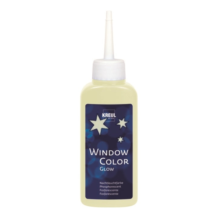 Боя за прозорец Hobby Line Glas Design 80 ml - Yellow — изображение 1