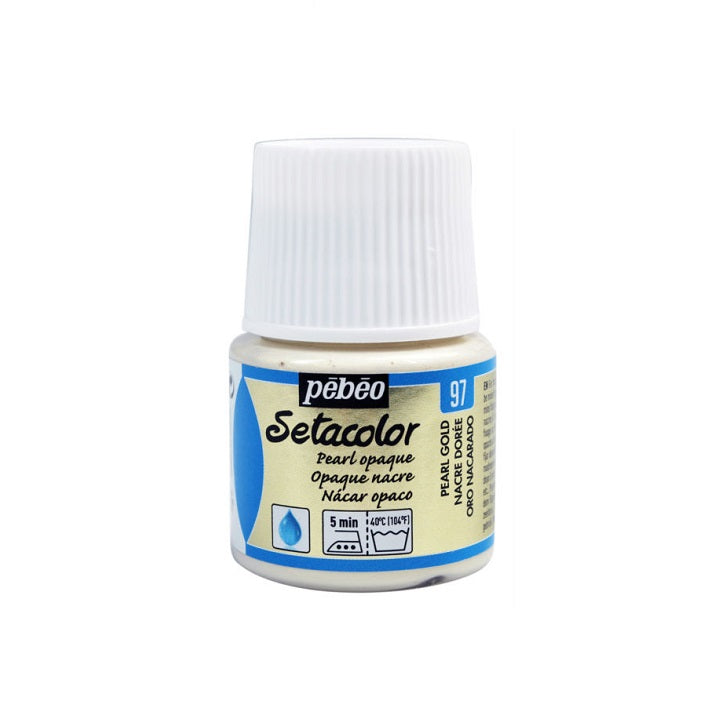 Боя за текстил Pebeo Setacolor Opaque Pearl 45 мл — изображение 2