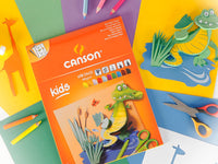 CANSON Kids цветен скицник 185 g/m² - 10 листа, 24 x 32 cm