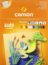 CANSON Kids цветен скицник 185 g/m² - 10 листа, 24 x 32 cm
