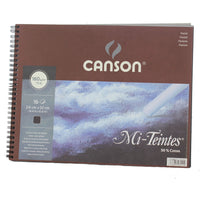 Canson Mi-Teintes скицник за пастел 160 g/m² 16 л. 24 x 32 см черен