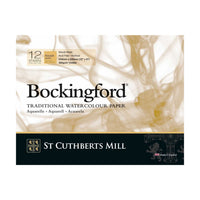 CANSON St Cuthberts Bockingford акварелен блок Rough 300 g/m² - 12 листа, различни формати