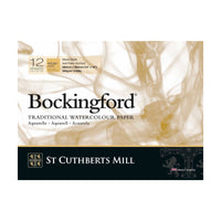 CANSON St Cuthberts Bockingford акварелен блок Rough 300 g/m² - 12 листа, различни формати