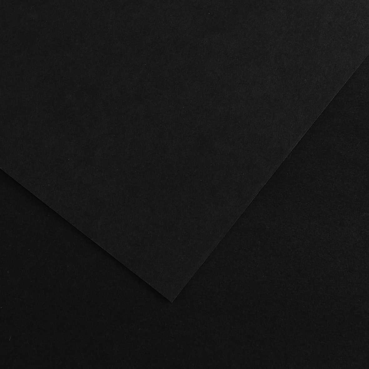 CANSON цветна хартия Vivaldi 50 x 65 см 240 г 125H – Черно 38