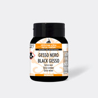 Черен акрилен гесо грунд MAIMERI 500 ml
