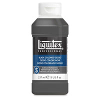 Черен медиум за грундиране Liquitex Black Colored Gesso 237 ml — изображение 1