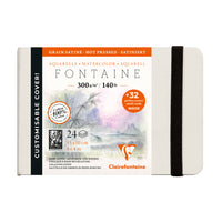 Clairefontaine Fontaine акварелна книга HP 300 g 24л твърди корици