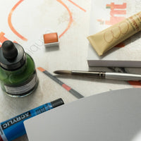 Clairefontaine Paint'On Mix Media скицник 250 g 40 л. лепен Extra White
