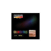 Colored foil sheets 14x14 cm 5 gold – роза