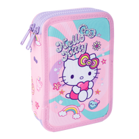 Colorino двуетажен пълен несесер Jumper 2 Hello Kitty – Hello Kitty