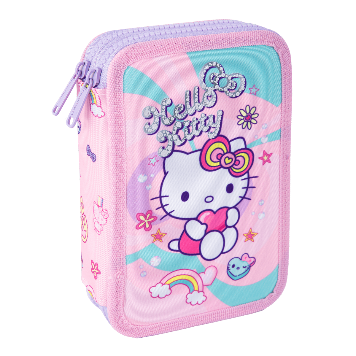 Colorino двуетажен пълен несесер Jumper 2 Hello Kitty – Hello Kitty