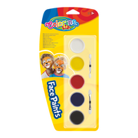 Colorino сухи бои за лице с четка – 5 цвята