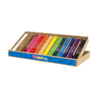 Colorino триъгълни цветни моливи BIG BOX, 14 цвята