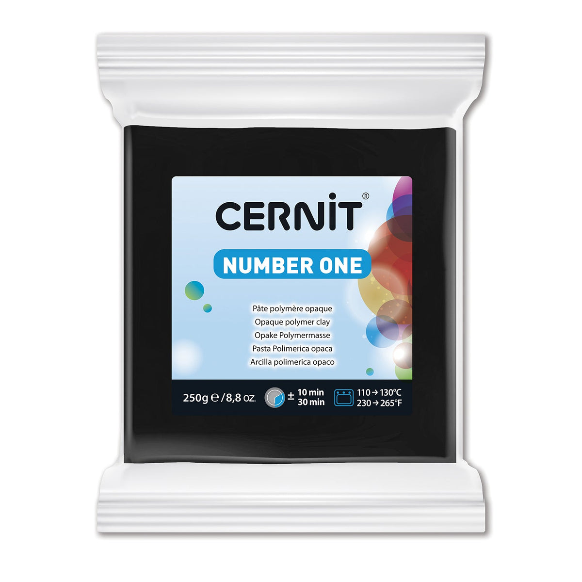 Маса за моделиране Cernit NUMBER ONE 250 грама – Black