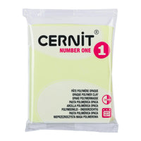 Маса за моделиране Cernit NUMBER ONE 56g – Pastel Yellow