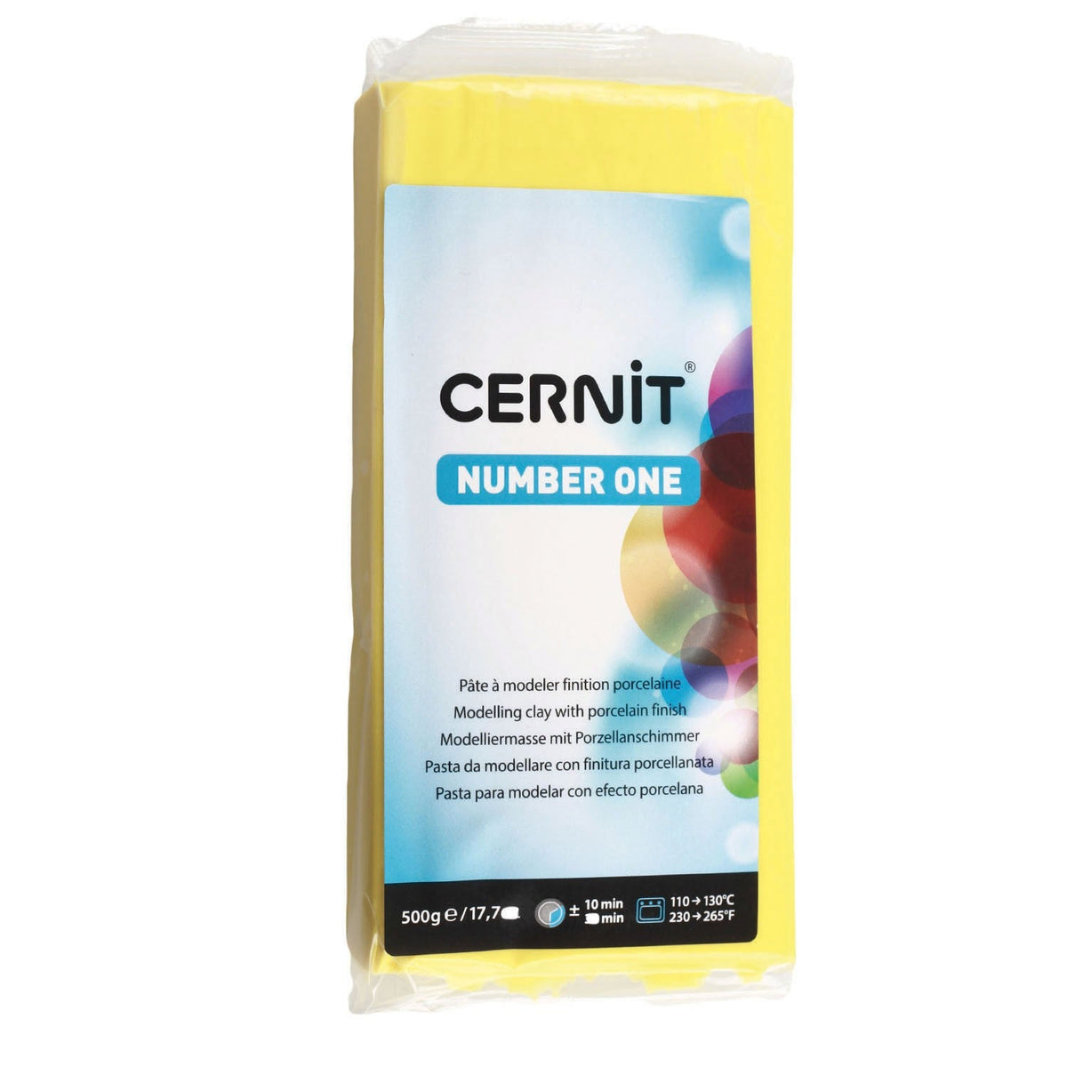 Маса на полимера CERNIT NUMBER ONE 500 g – Primary Yellow