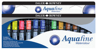 Комплект акварелни бои DALER ROWNEY Aquafine 12 x 8 ml