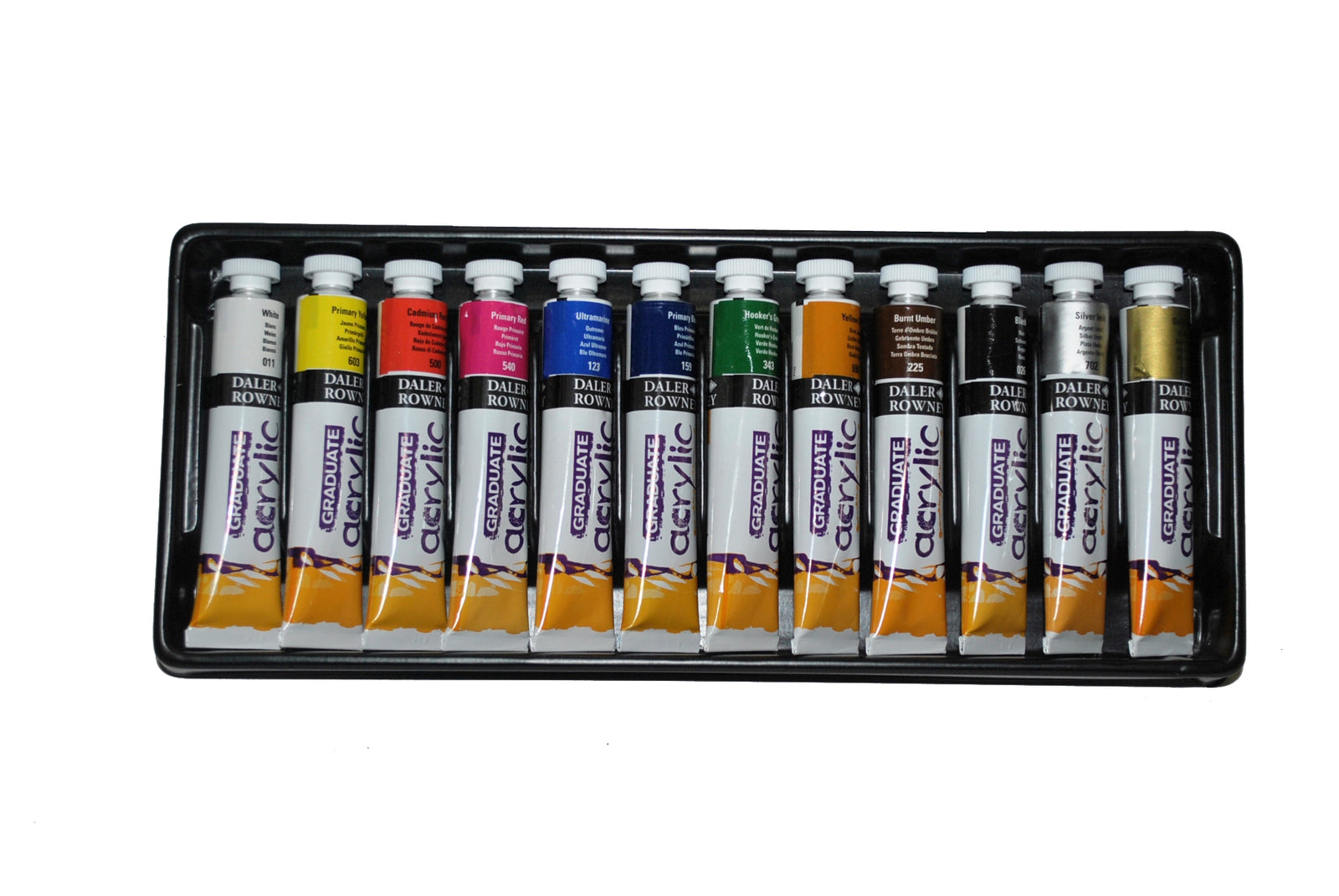 DALER ROWNEY Graduate комплект акрилни бои 12 x 22 ml