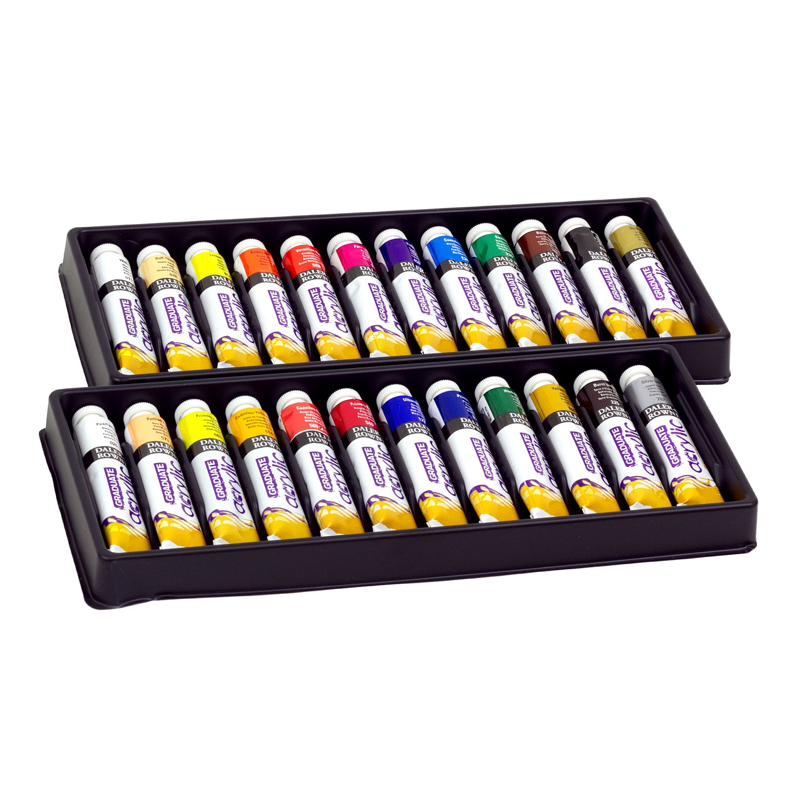 Комплект акрилни бои DALER ROWNEY Graduate 24 x 22 ml