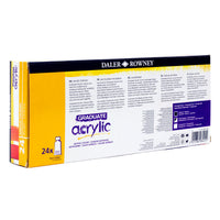 Комплект акрилни бои DALER ROWNEY Graduate 24 x 22 ml