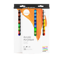 Комплект акрилни бои DALER ROWNEY Simply 36 x 12 ml