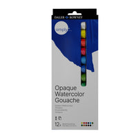 DALER ROWNEY Simply комплект гваш бои 12 x 12 ml