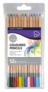 Комплект цветни моливи DALER ROWNEY D&R Simply 12 бр.