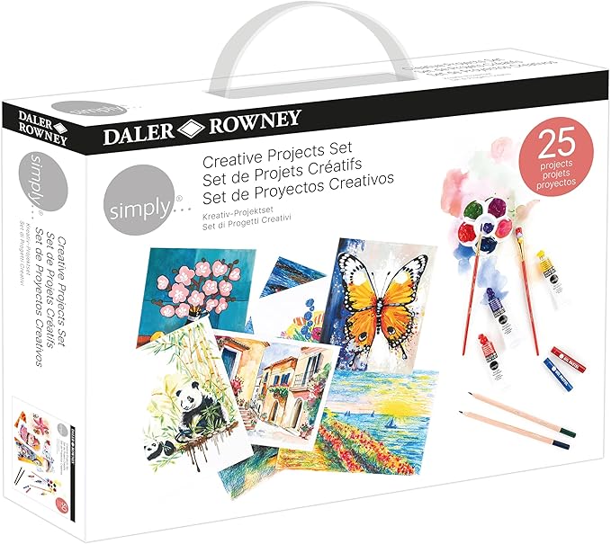 Художествен комплект DALER ROWNEY Simply - 25 части