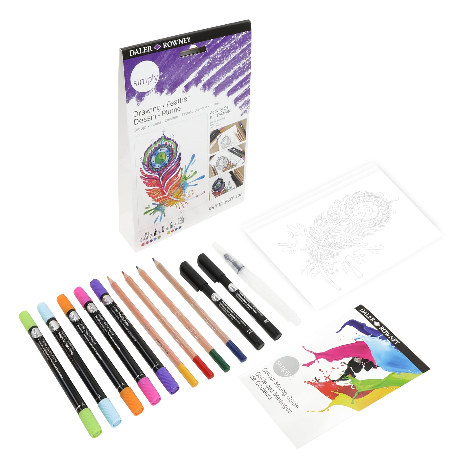 DALER ROWNEY D&R Simply стартов комплект за рисуване