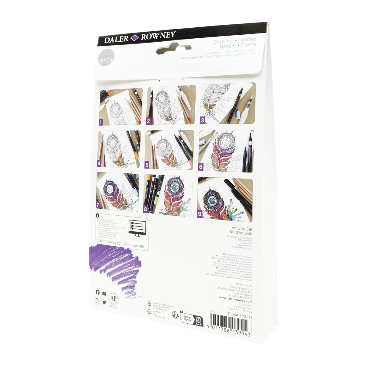 DALER ROWNEY D&R Simply стартов комплект за рисуване
