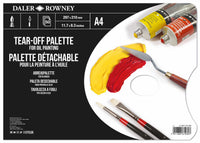DALER ROWNEY хартиена палитра за маслени бои 35,5 x 25,4 cm, 50 листа