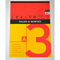 DALER ROWNEY Red & Yellow скицник A3 150 g 25 л. лепен