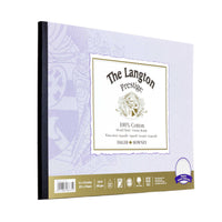 DALER ROWNEY The Langton Prestige акварелен блок CP Natural White 300 g 12л 25,4 x 35,6 cm