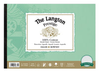 DALER ROWNEY The Langton Prestige акварелен блок CP Natural White 300 g 12л 25,4 x 35,6 cm – CP Natural White 300 g 12L 25,4 x 35,6 cm
