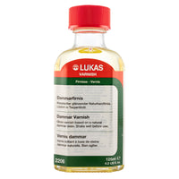 Дамаров краен лак за маслени бои LUKAS – 125 ml