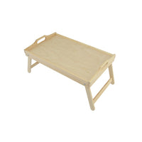 Дървен поднос с крачета 50x30x7 см — изображение 1