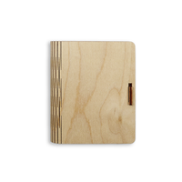 Дървена кутия за визитки и карти, 11 x 2,5 cm – 9