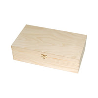 Дървена кутия за две вина 35x20x9.8 cm — изображение 1