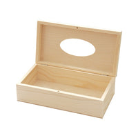 Дървената кутия за салфетки 26x13.7x8 cm — изображение 1
