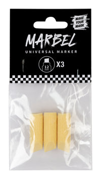 DARWI Marbel резервни писци 12 mm – 3 бр.